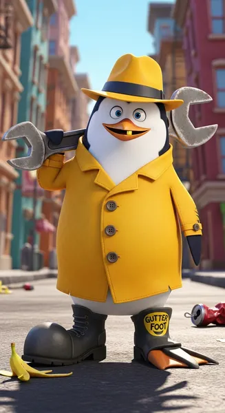 Detetive Pingo, pinguim